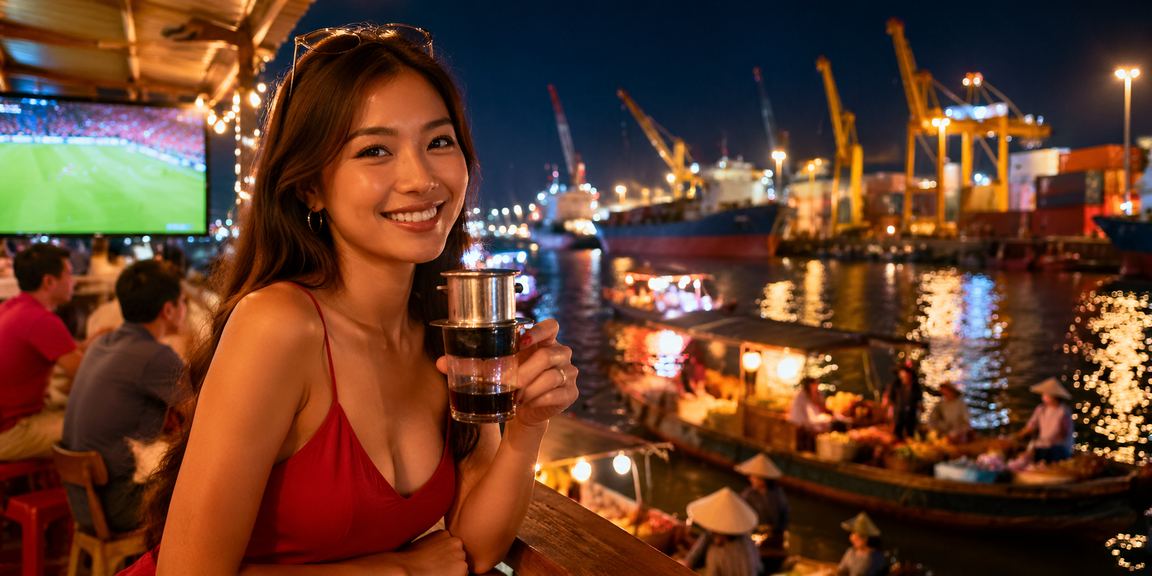 Trải nghiệm cược thể thao trực tuyến tại Việt Nam với giao diện neon hiện đại